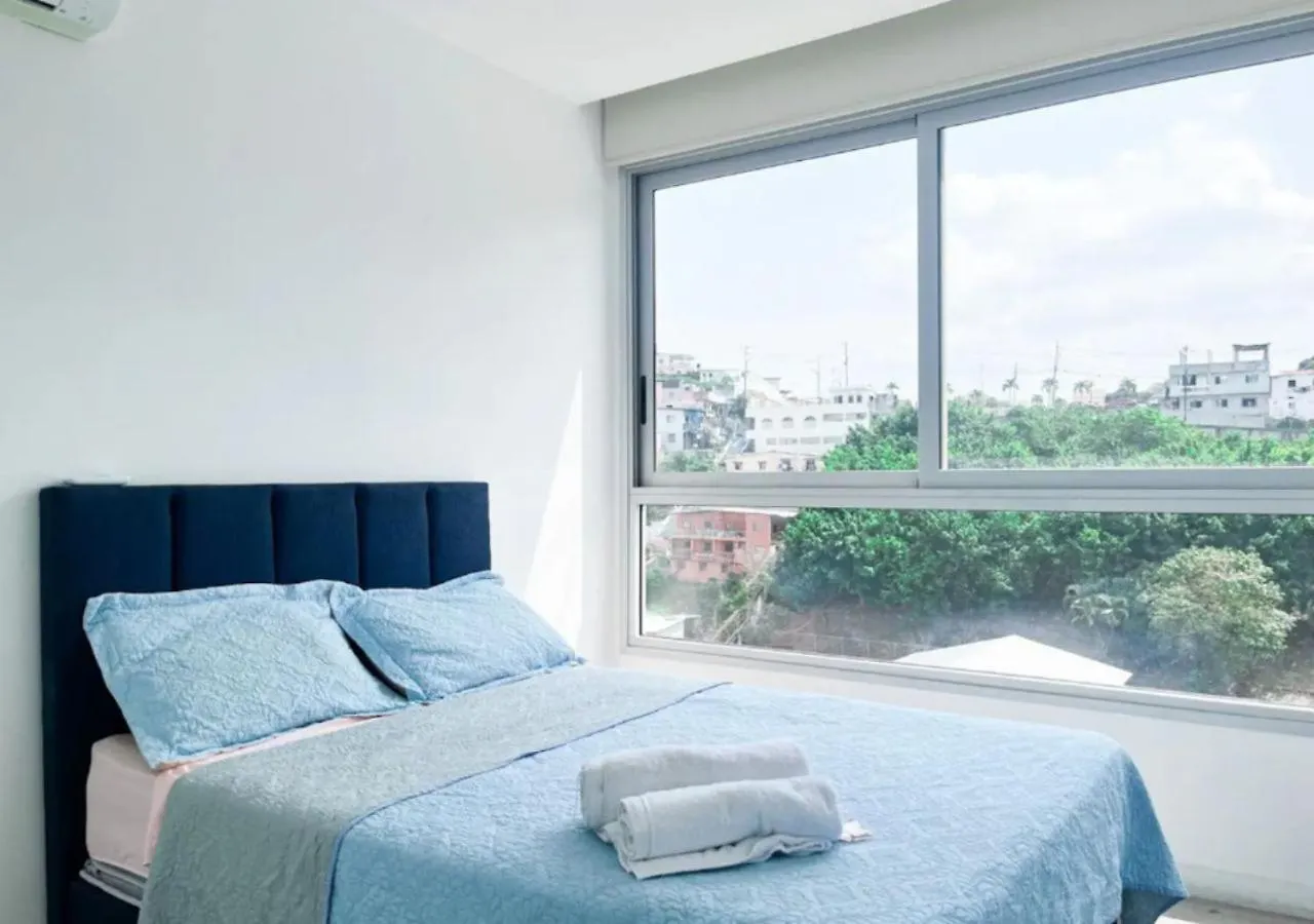 Apartamento Airbnb Guayaquil, Puerto Santa Ana, Parking Gratis Ecuador
