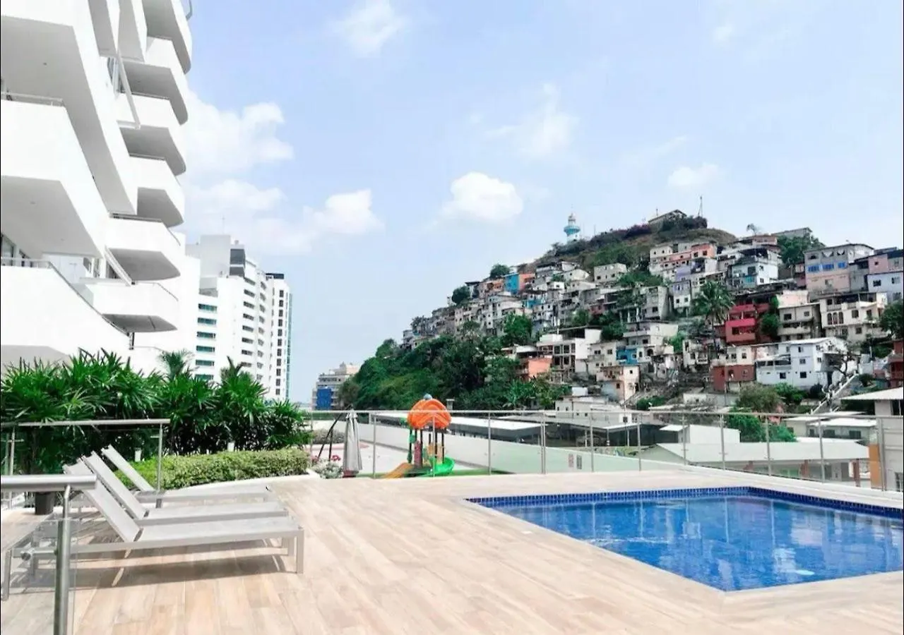 Apartamento Airbnb Guayaquil, Puerto Santa Ana, Parking Gratis